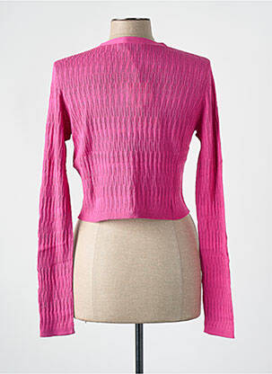 Gilet manches longues rose MAX&CO. femme