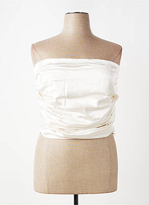 Top blanc GINA TRICOT femme