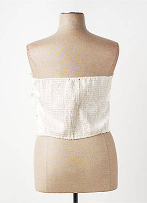 Top blanc GINA TRICOT femme