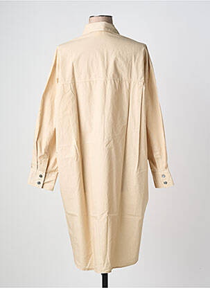 Robe courte beige POMANDERE femme