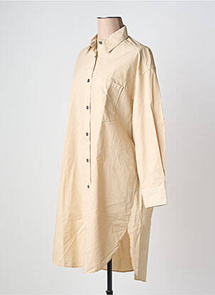 Robe courte beige POMANDERE femme