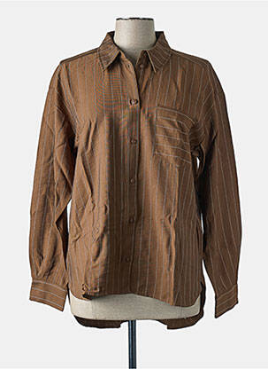 Chemisier marron MSCH COPENHAGEN femme
