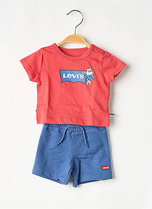 Ensemble haut/bas rouge LEVI'S garçon