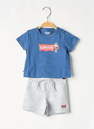 Ensemble haut/bas bleu LEVI'S garçon