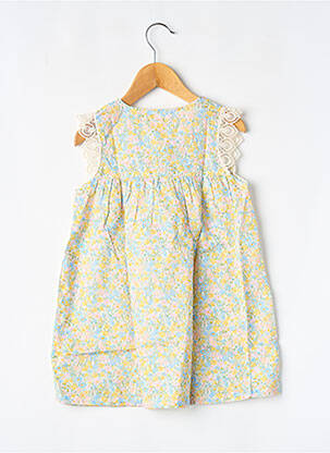 Robe courte jaune LA PETITE COLLECTION fille