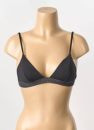 Haut de maillot de bain noir CALVIN KLEIN femme