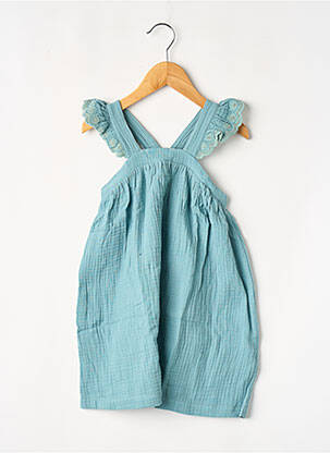 Robe courte vert LA PETITE COLLECTION fille