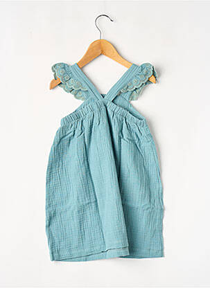 Robe courte vert LA PETITE COLLECTION fille