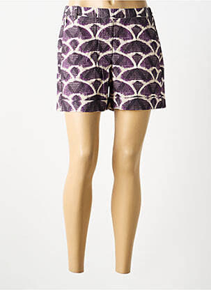Short violet HARTFORD femme