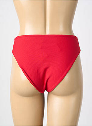 Bas de maillot de bain rouge ICONE femme