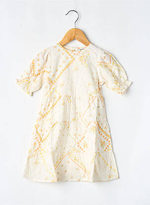 Robe courte orange THE NEW SOCIETY fille