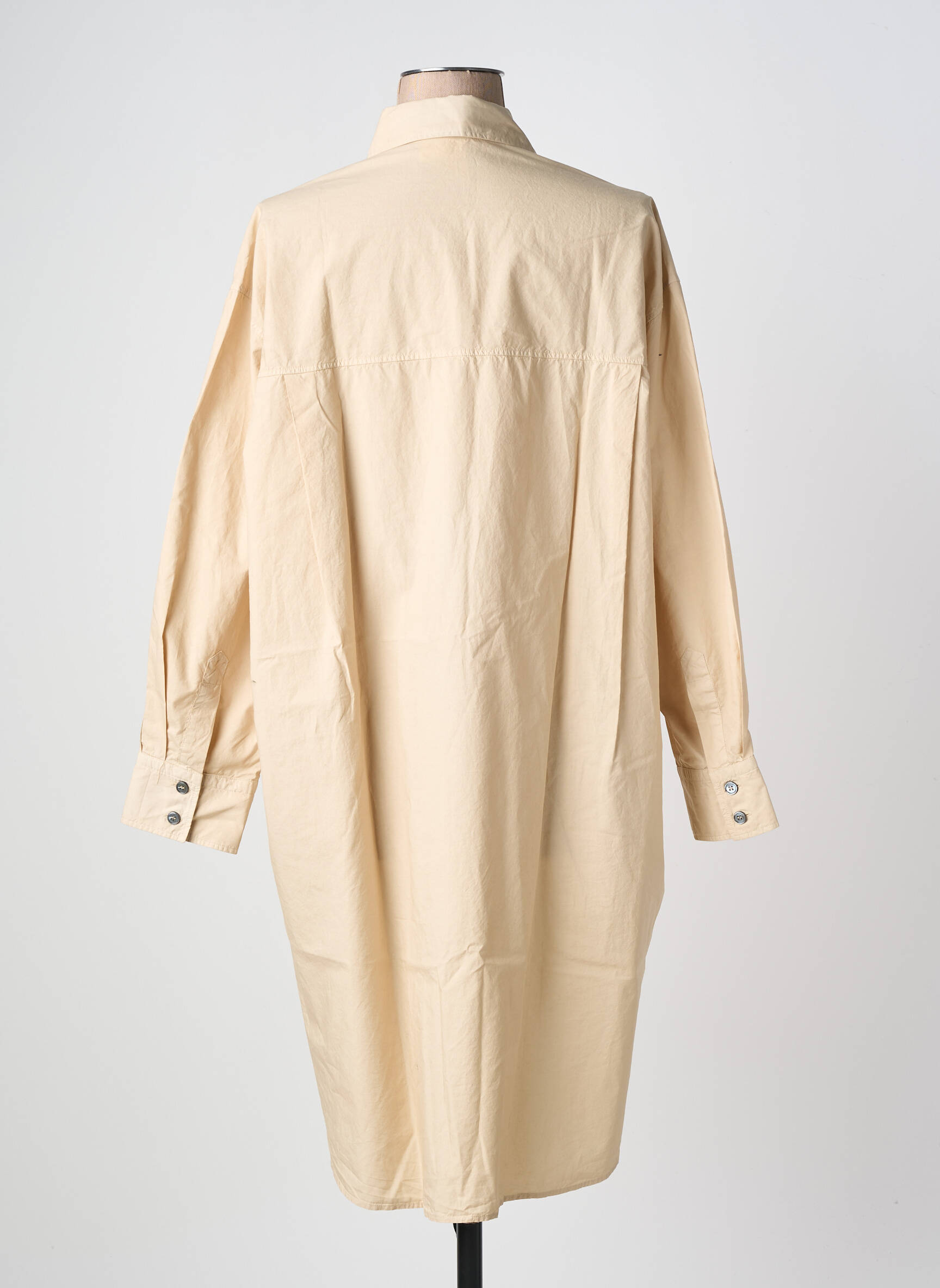 Robe courte beige POMANDERE femme