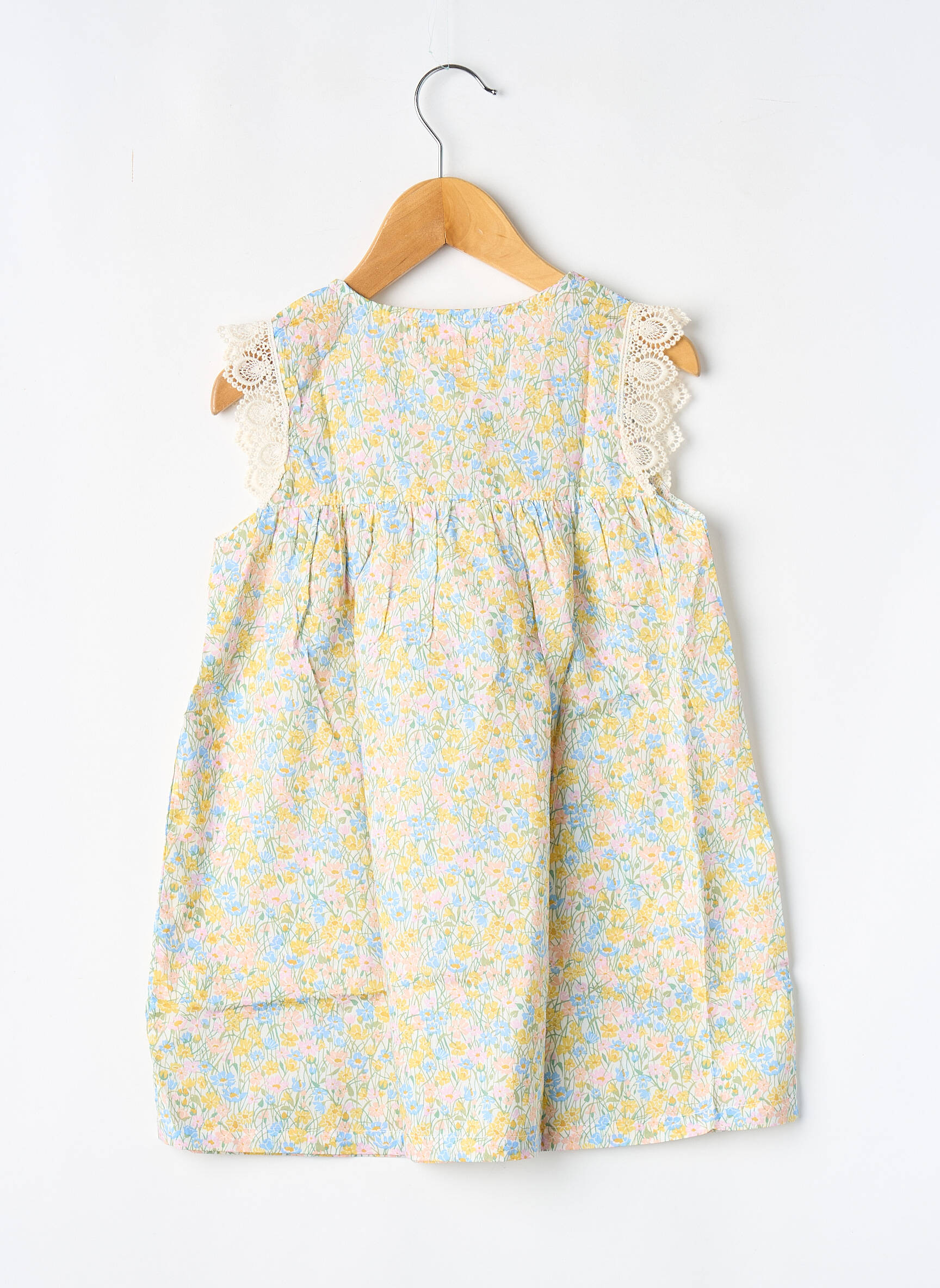 Robe courte jaune LA PETITE COLLECTION fille