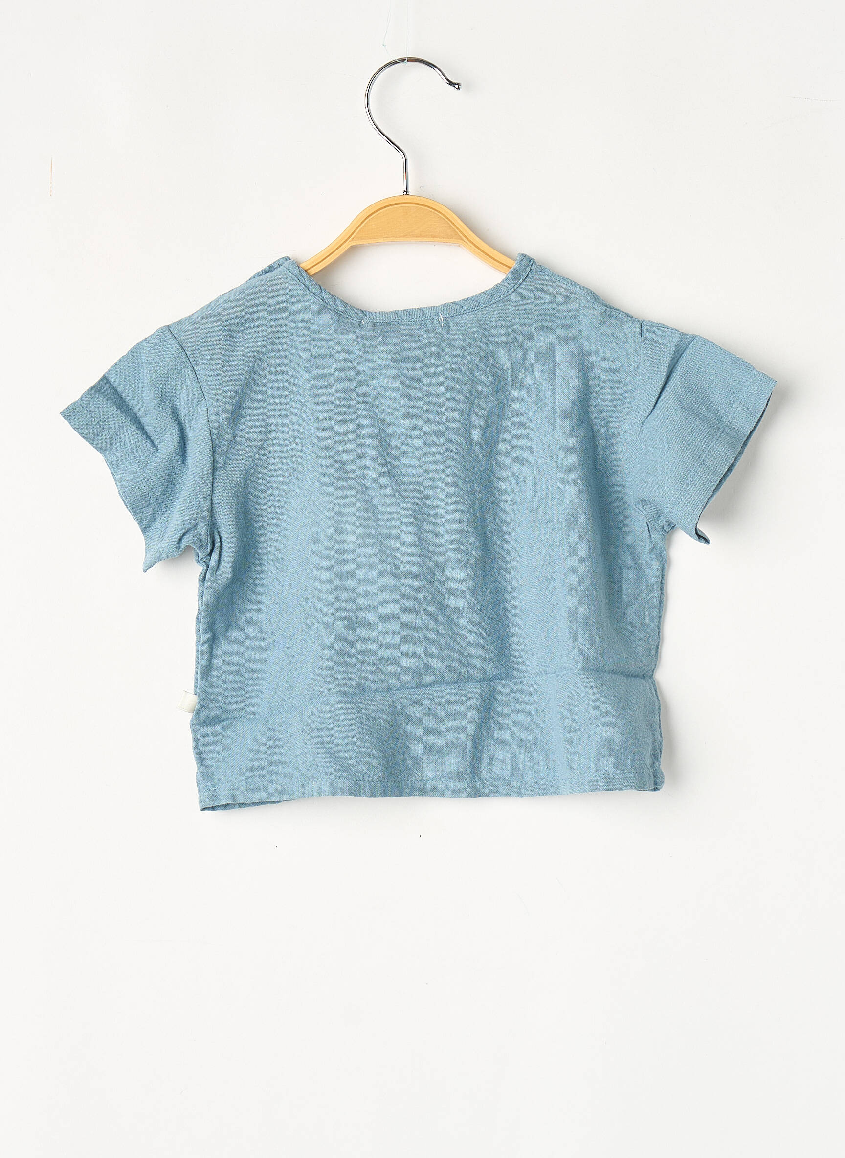 T-shirt bleu THE NEW SOCIETY fille