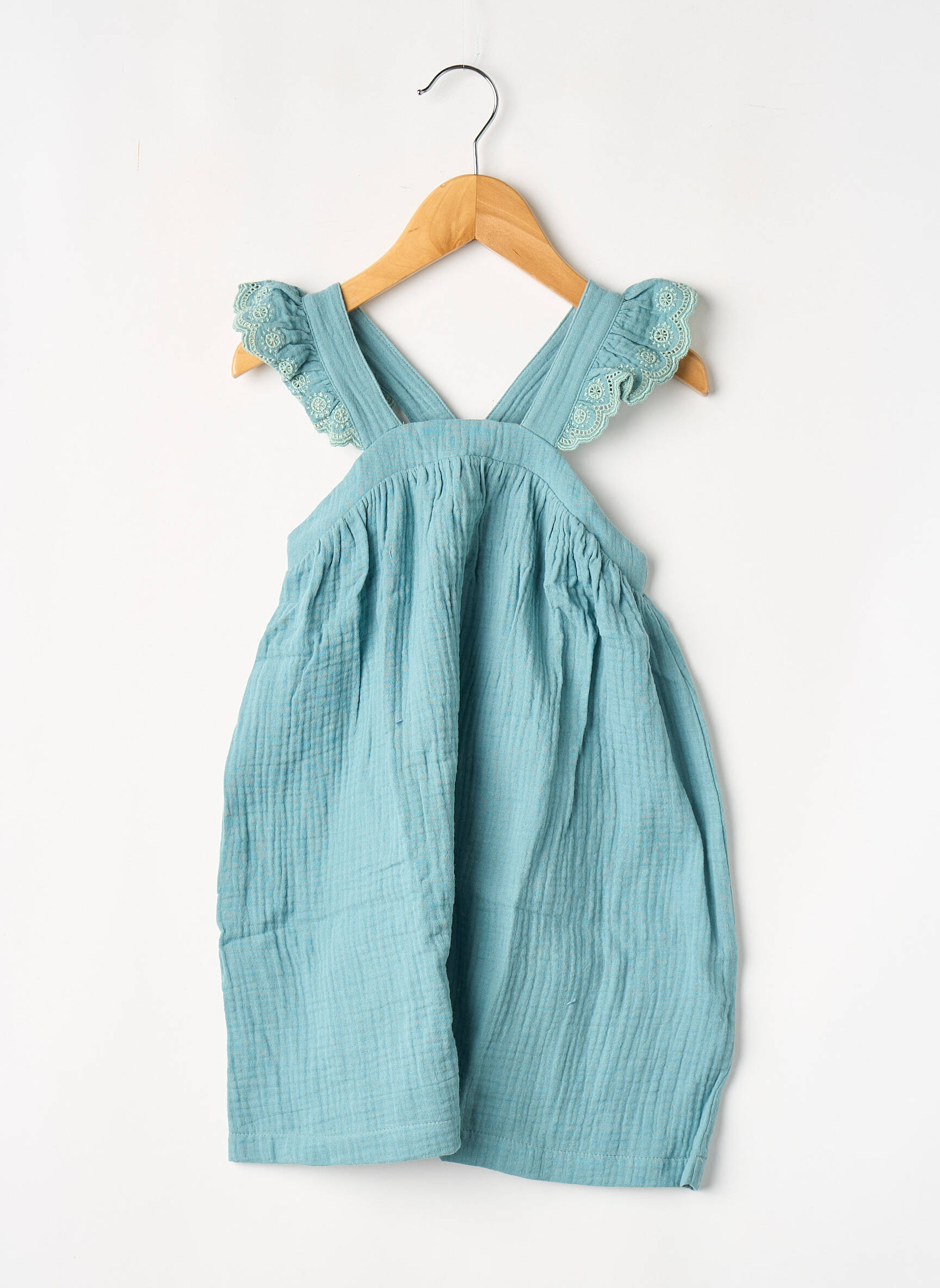 Robe courte vert LA PETITE COLLECTION fille