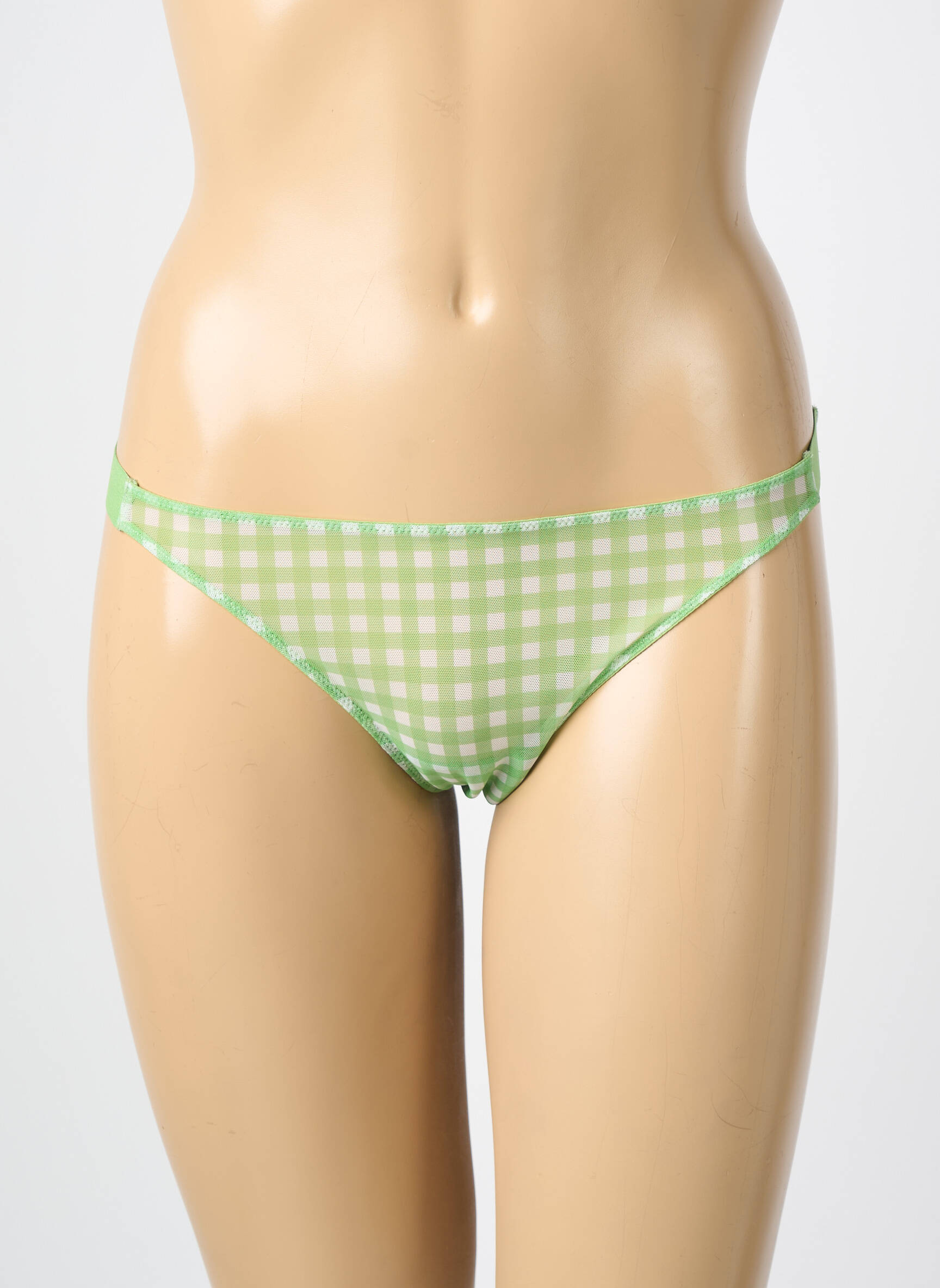 Culotte tissage tulle vert ICONE femme