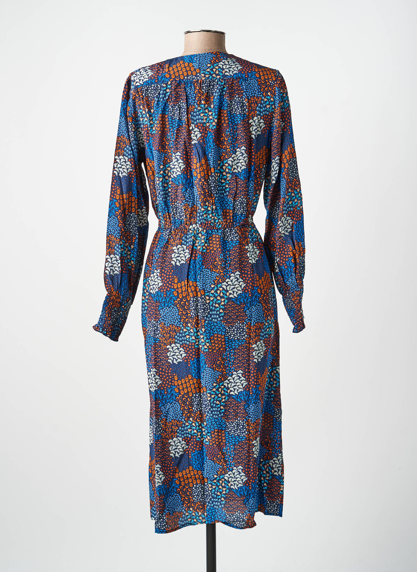 Robe longue bleu SOI PARIS femme
