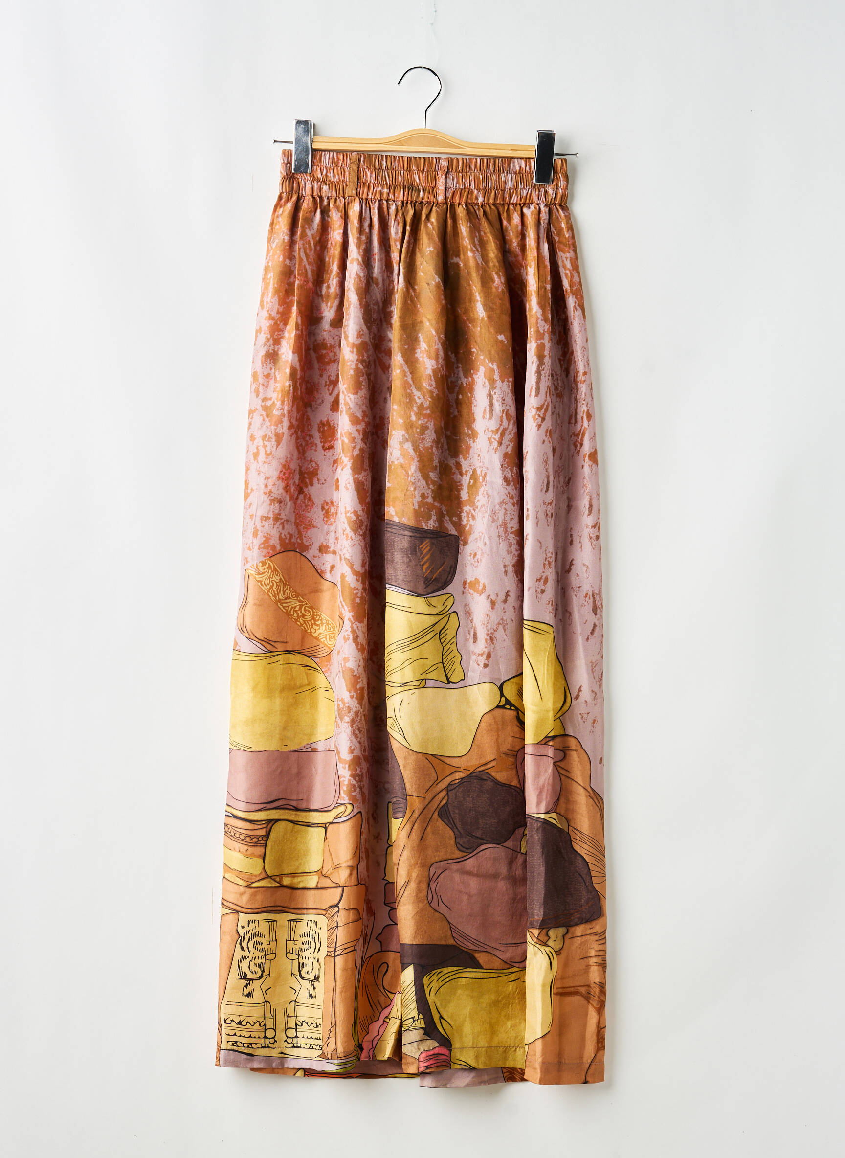 Pantalon large jaune MES DEMOISELLES...PARIS femme