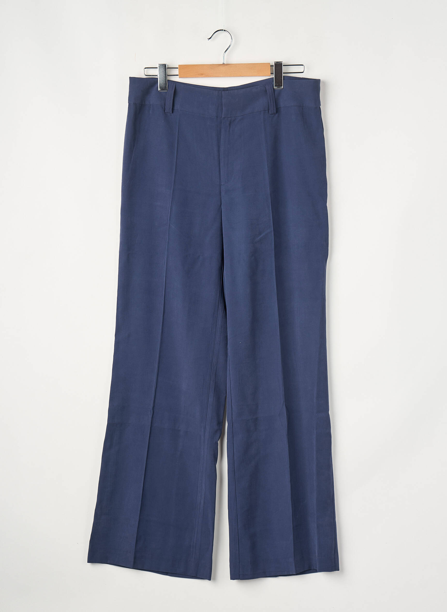 Pantalon droit bleu GINA TRICOT femme