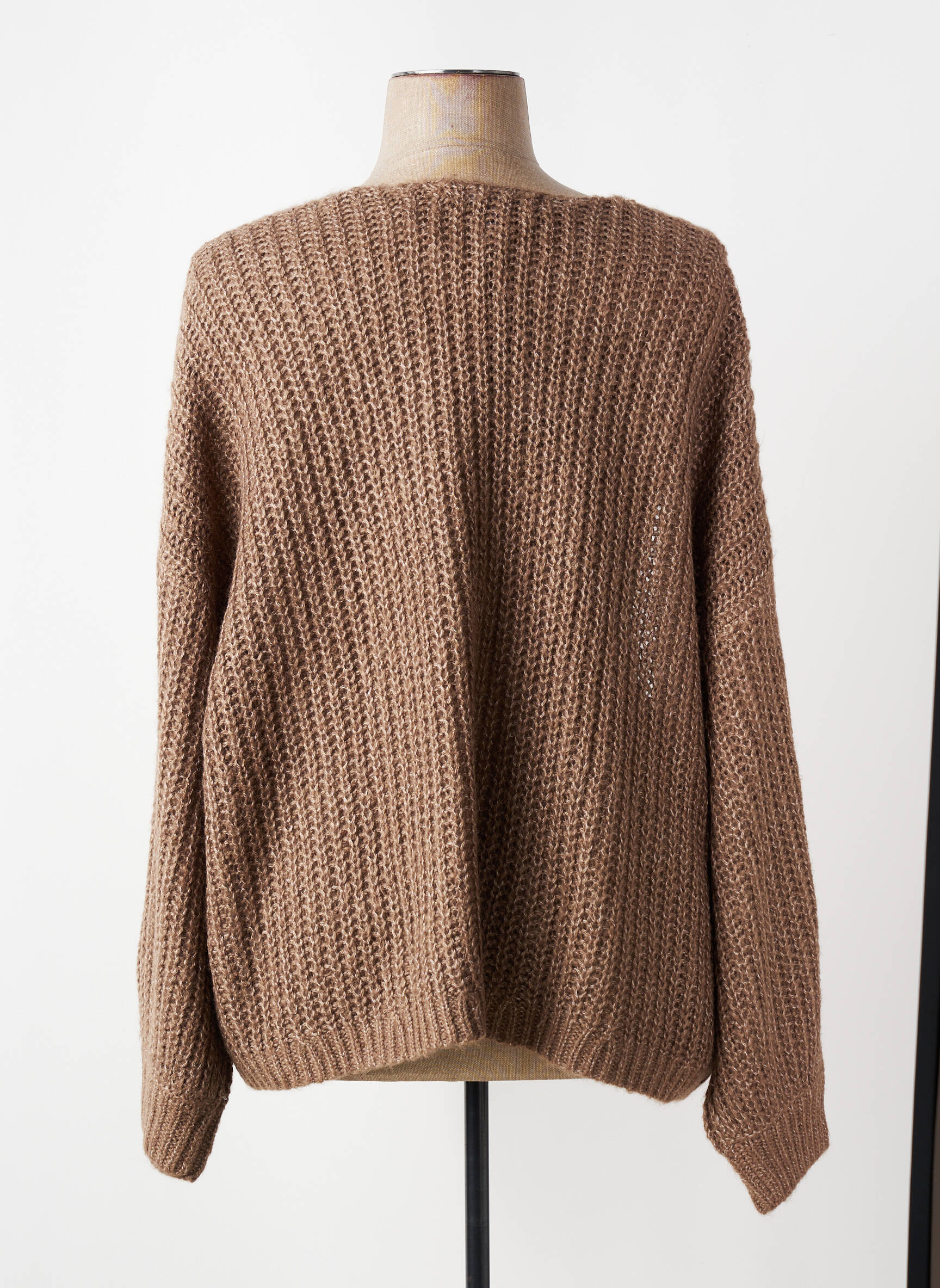 Gilet manches longues marron VERO MODA femme
