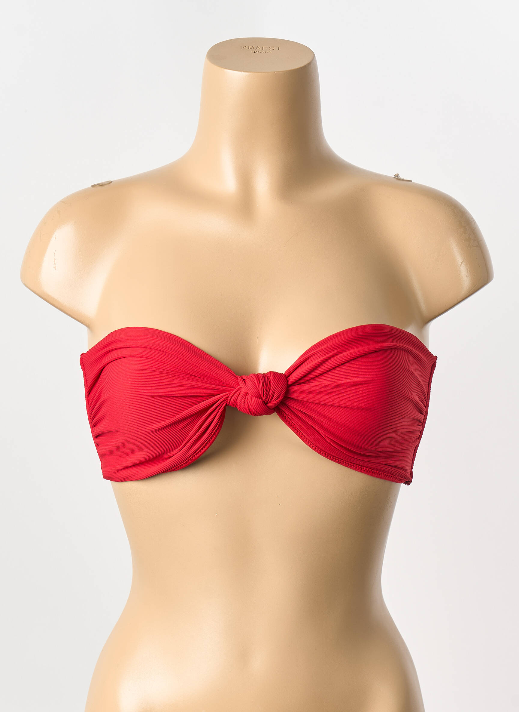 Haut de maillot de bain rouge ICONE femme