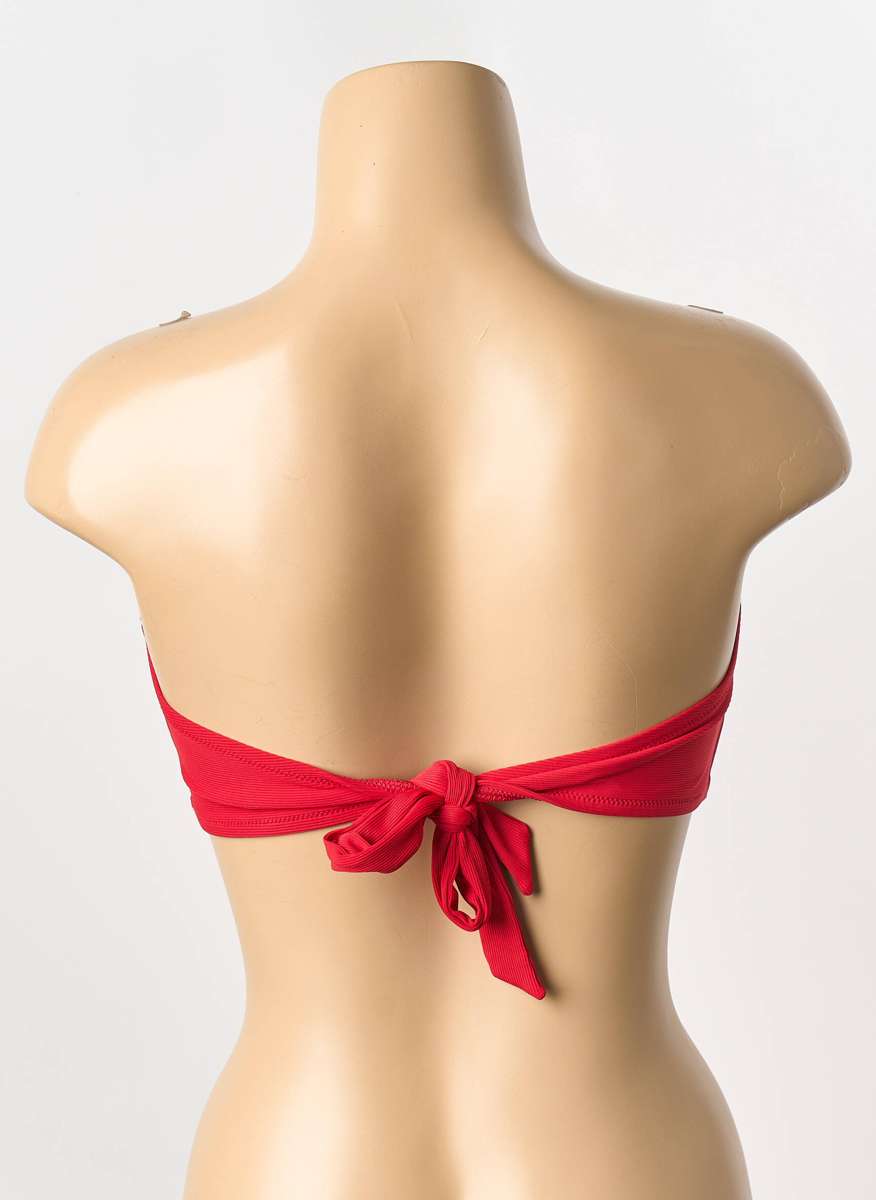 Haut de maillot de bain rouge ICONE femme