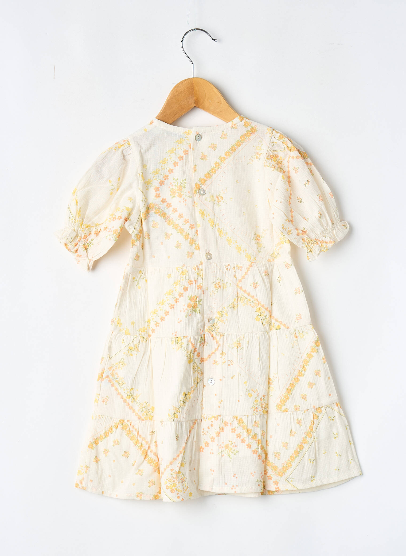 Robe courte orange THE NEW SOCIETY fille