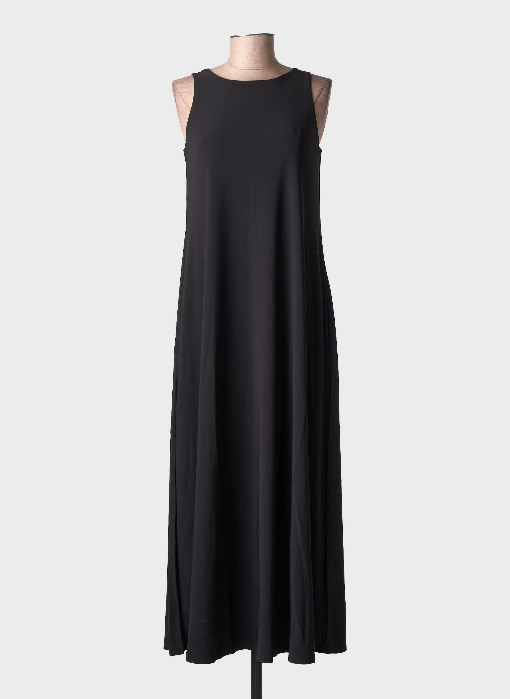 Robe longue noir MAX MARA femme