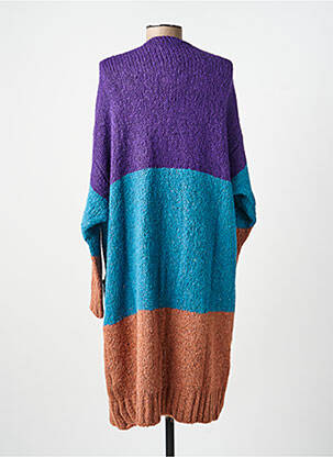 Gilet manches longues violet DR BLOOM femme