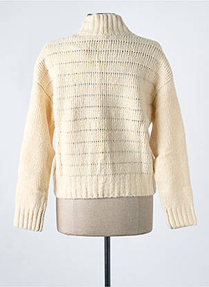Gilet manches longues beige BELLEROSE femme