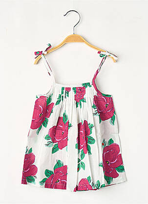 Robe courte multicolore LUCAS DU TERTRE fille