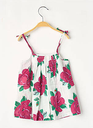 Robe courte multicolore LUCAS DU TERTRE fille