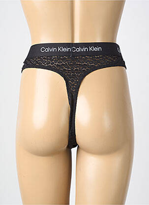 String noir CALVIN KLEIN femme