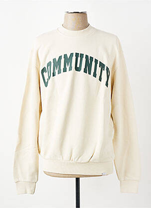 Sweat-shirt beige LES DEUX homme