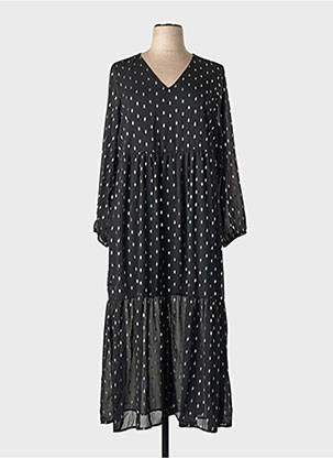 Robe longue noir EVOKED VILA femme