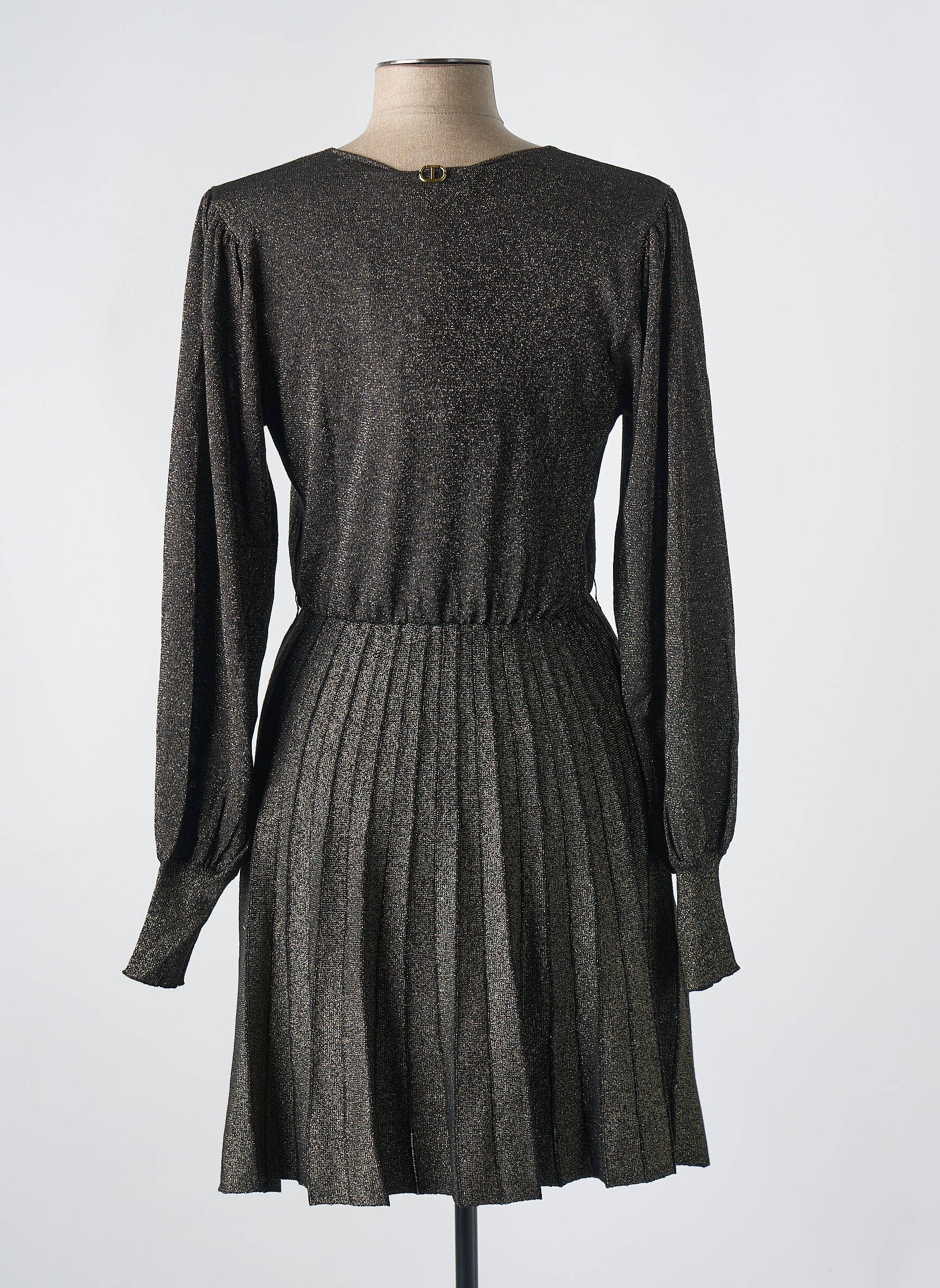 Robe courte noir TWINSET femme