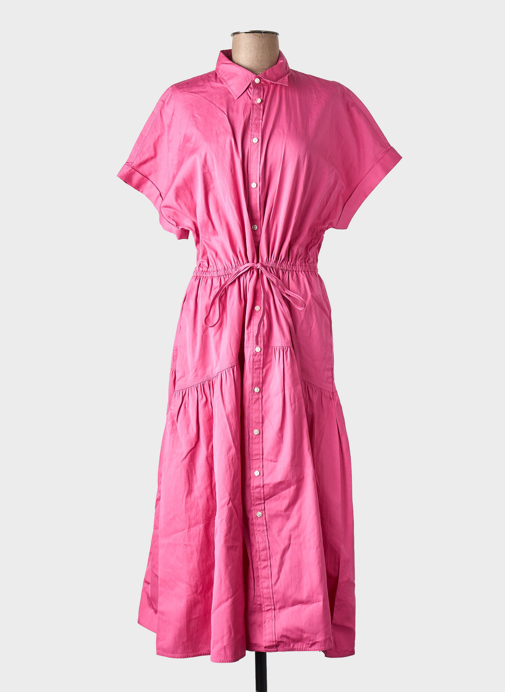 Robe mi-longue rose RALPH LAUREN femme