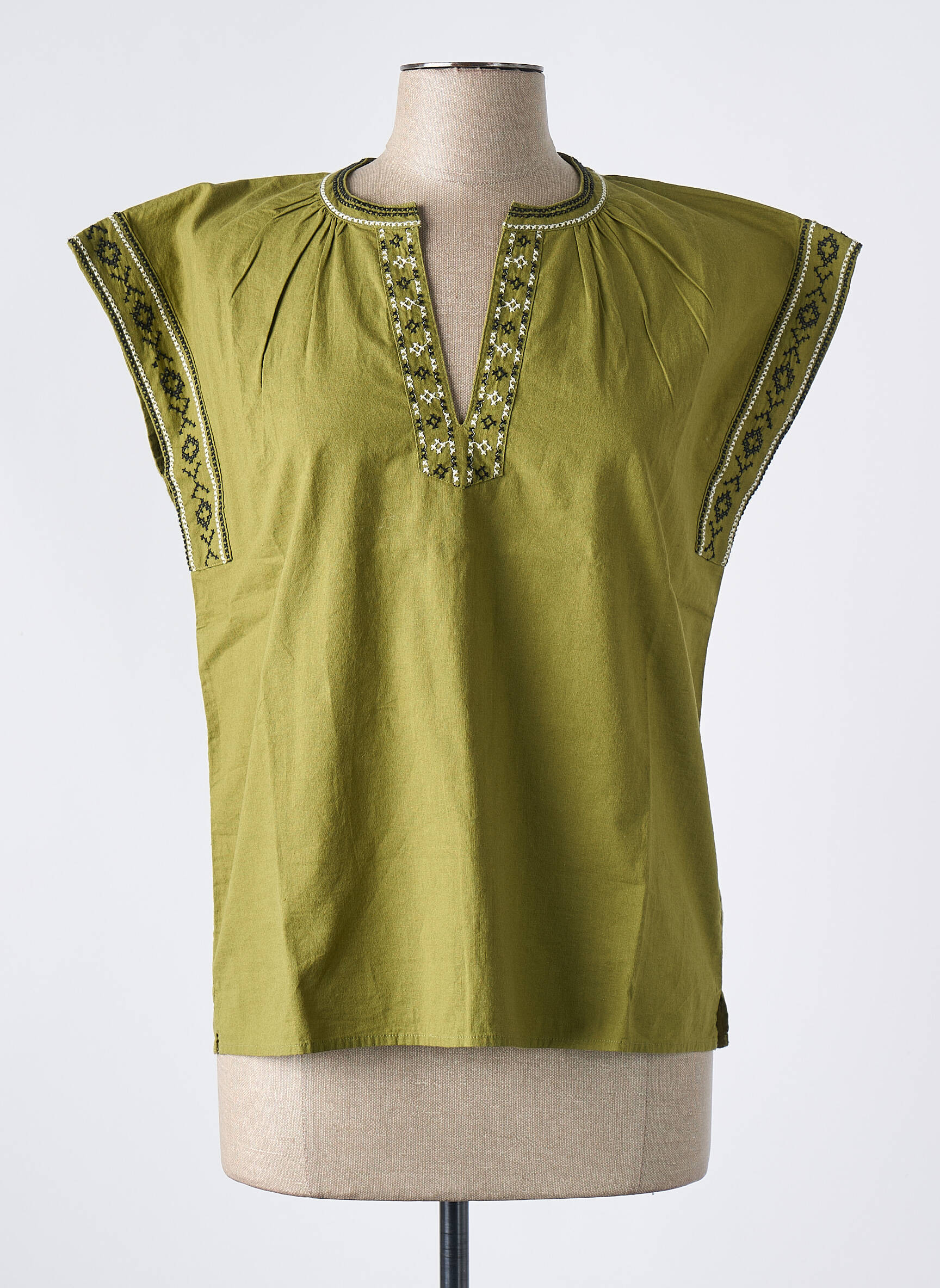 Top kaki HARTFORD femme