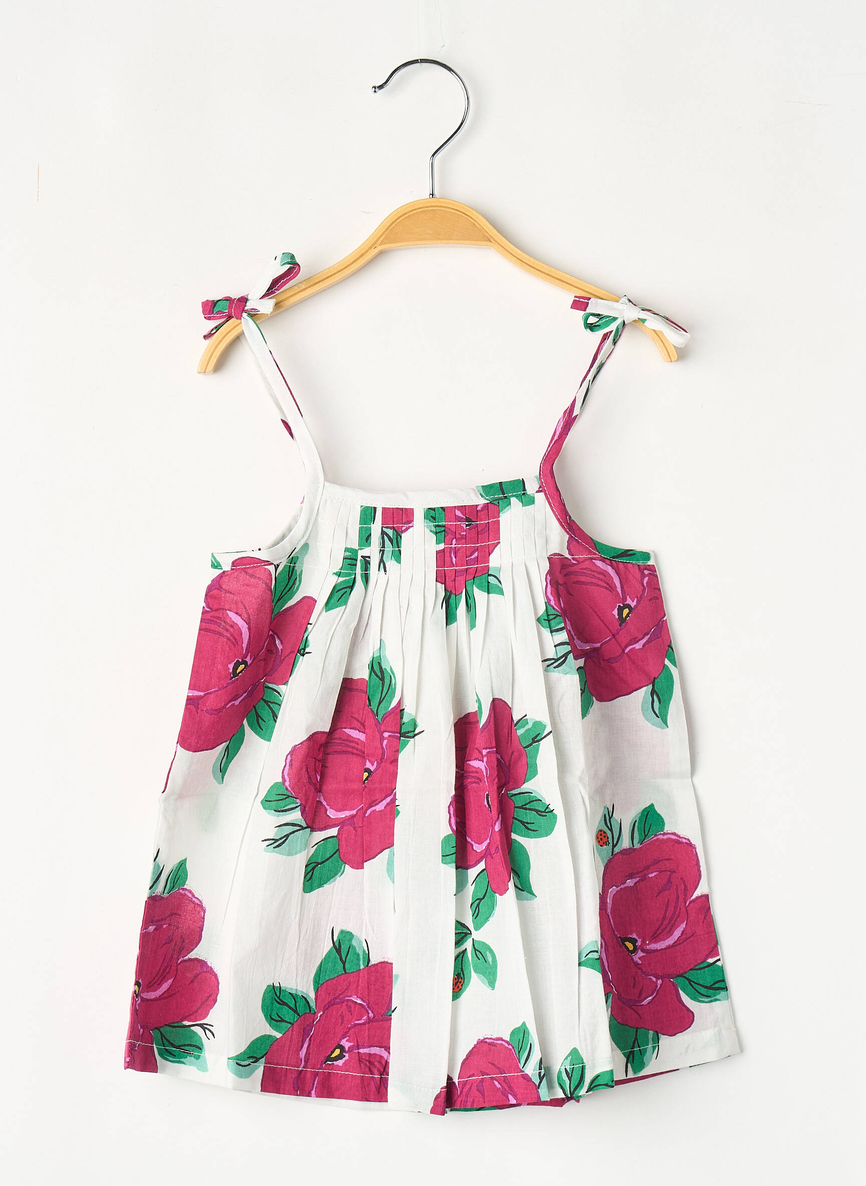 Robe courte multicolore LUCAS DU TERTRE fille