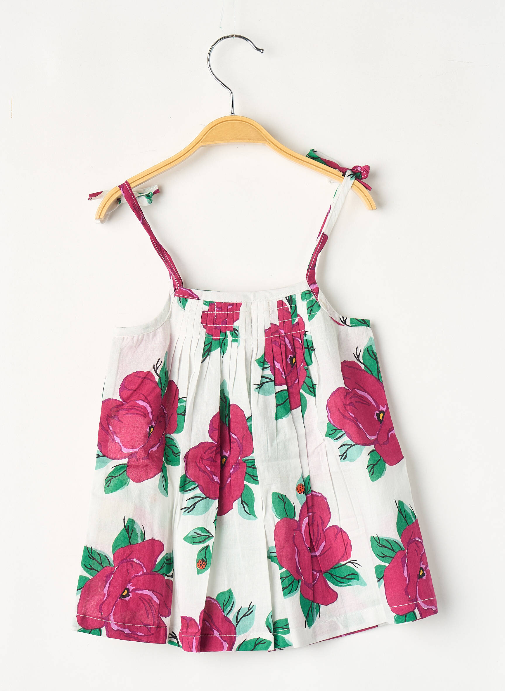 Robe courte multicolore LUCAS DU TERTRE fille