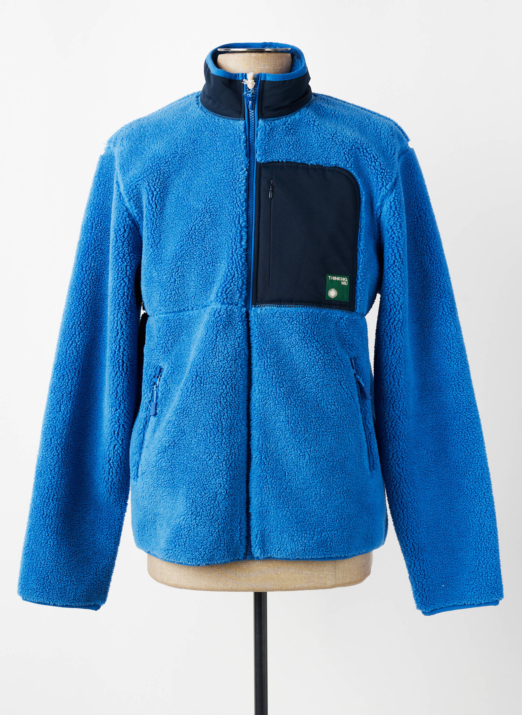 Polaire bleu THINKING MU homme