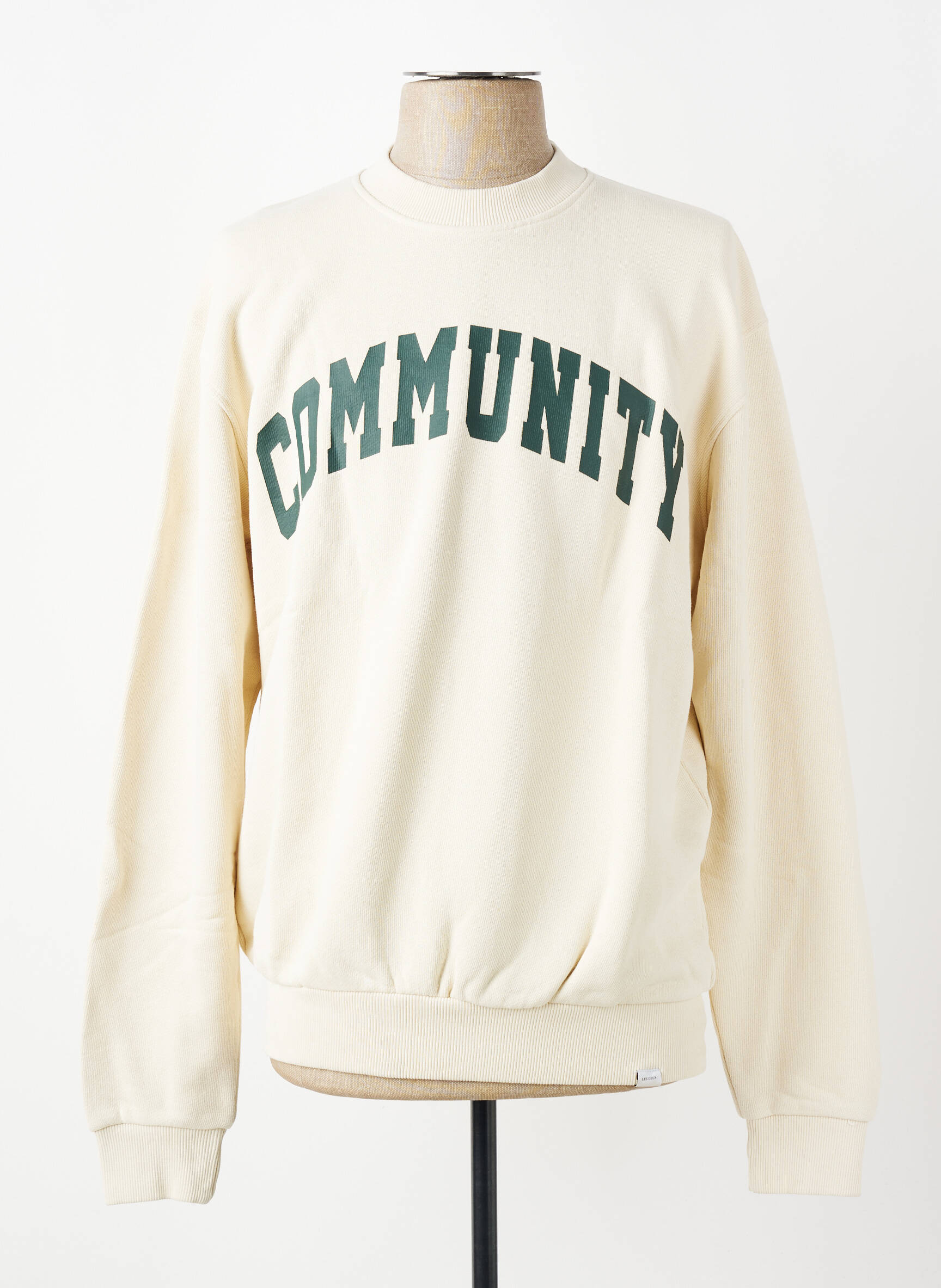 Sweat-shirt beige LES DEUX homme