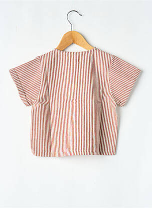 Blouse marron APACHES fille