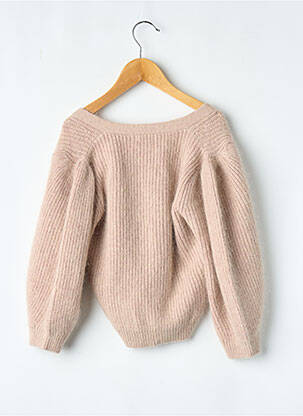 Gilet manches longues beige BELLEROSE fille