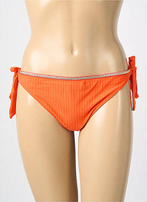 Bas de maillot de bain orange LA NOUVELLE femme