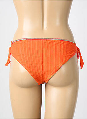 Bas de maillot de bain orange LA NOUVELLE femme