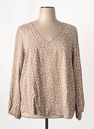 Top beige EVOKED VILA femme
