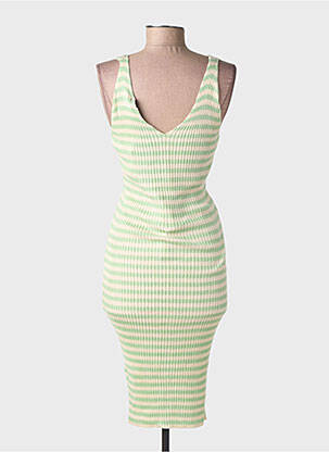 Robe mi-longue vert SUPERMOM femme