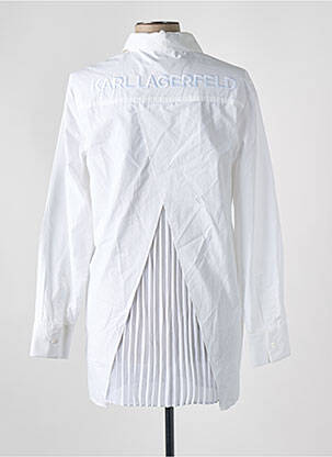 Chemisier blanc KARL LAGERFELD femme