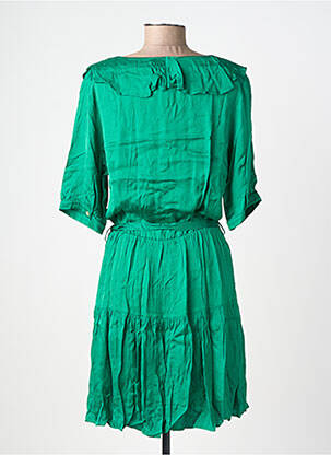 Robe courte vert EMILE ET IDA femme